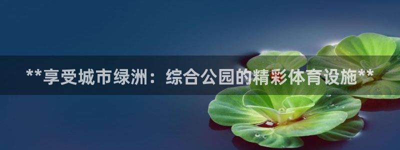 意昂体育3开户：**享受城市绿洲：综合公园的精彩体育