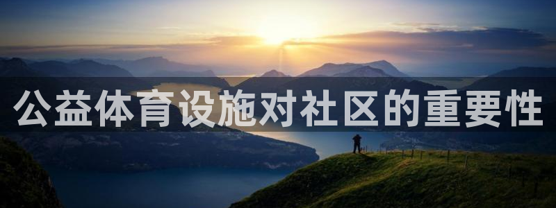 意昂体育3招商电话号码：公益体育设施对社区的重要性