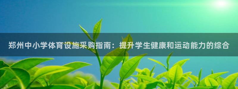 意昂体育3招商电话号码是多少号：郑州中小学体育设施采购指南： 