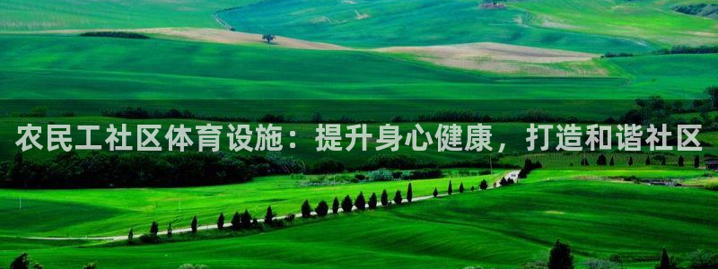意昂体育3官方客服电话：农民工社区体育设施：提升身心
