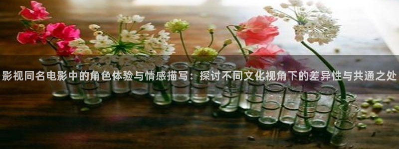 驰策影院2023：影视同名电影中的角色体验与情感描写：探讨不同文化视角下的差异性与共通之处